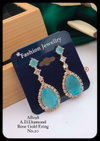 19 AB AD Dimaond Fancy Party Wear Earrings Manufacturers
